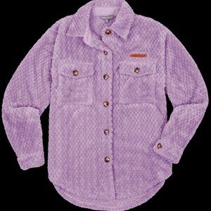 NWT SIMPLY SOUTHERN SOFT SHACKET LILAC SIZE LARGE